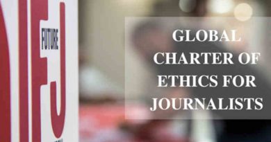 Global Charter of Ethics for Journalists