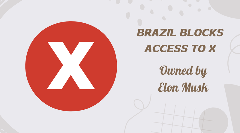 ब्राज़ील ने एलन मस्क के ट्विटर या एक्स को ब्लॉक क्यों किया? Why did Brazil Block Twitter or X Owned by Elon Musk? Photo: RMN News Service