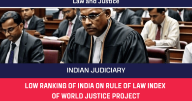 Law and Justice: Low Ranking of India on Rule of Law Index of World Justice Project. Photo: RMN News Service