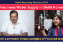 Delhi Lawmaker Shows Poisonous Water Supply in Delhi Homes