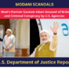 PM Modi’s Partner Gautam Adani Accused of Bribery and Criminal Conspiracy by U.S. Agencies