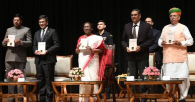 The President of India, Droupadi Murmu, released three publications of the Supreme Court of India at Rashtrapati Bhavan, in New Delhi on November 5, 2024. Photo: PIB