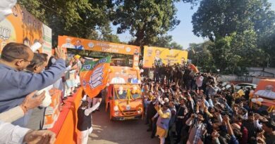 The Delhi unit of Bharatiya Janata Party (BJP) sending mobile vans on December 7, 2024 in different parts of New Delhi as part of its campaign for the upcoming Delhi Assembly election. Photo: BJP