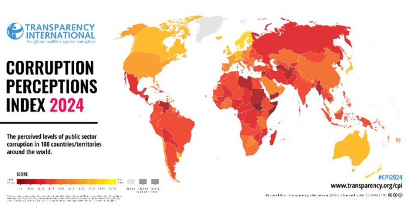 Transparency International's Corruption Perceptions Index (CPI) 2024