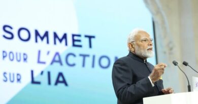 Prime Minister (PM) of India Narendra Modi delivering the opening address at the AI Action Summit in Paris on February 11, 2025. Photo courtesy: Narendra Modi / Twitter